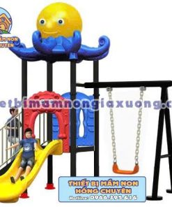 Bộ Cầu Trượt Liên Hoàn Ngoài Trời 06