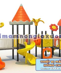 Bộ Cầu Trượt Liên Hoàn Ngoài Trời 07