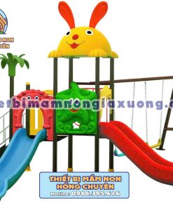 Bộ Cầu Trượt Liên Hoàn Ngoài Trời 08