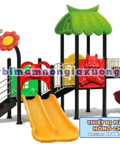 Bộ Cầu Trượt Liên Hoàn Ngoài Trời 10