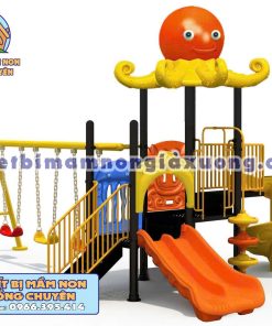 Bộ Cầu Trượt Liên Hoàn Ngoài Trời 12